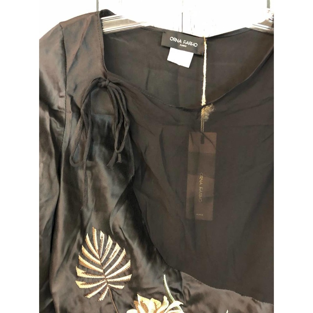 NWT ORNA FARHO TOP BLOUSE T44 - Picture 4 of 8
